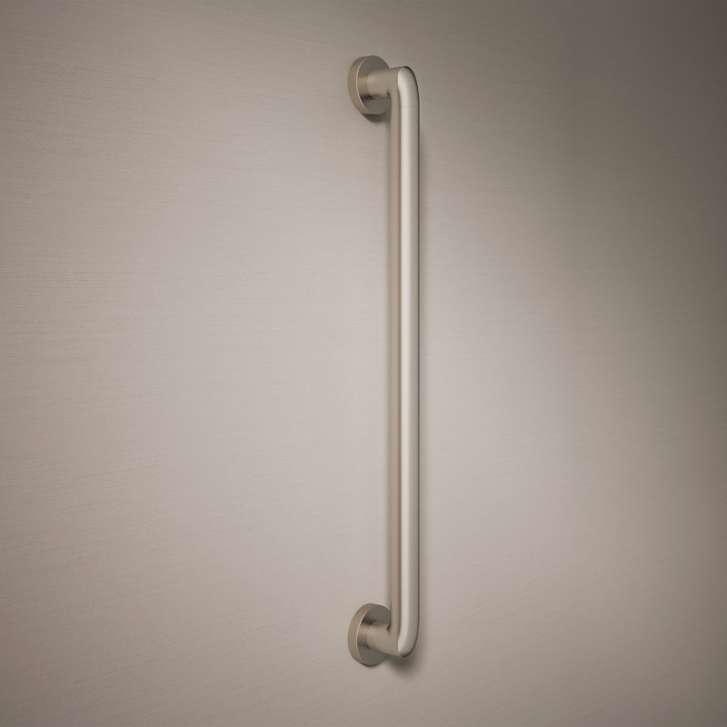 Kumin Grab Bar, Brushed Nickel, 24" W