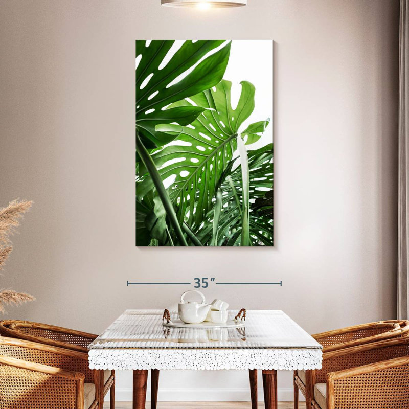 Harnek Leafy Jungle, 48" H x 32" W