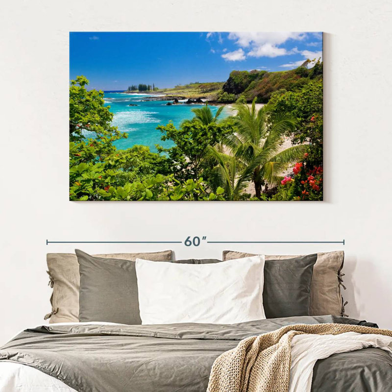 Gillard Hamoa Beach, Hawaï, H 34 po x l 51 po