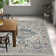 Christa Oriental Navy/Fuchsia/Ivory Area Rug