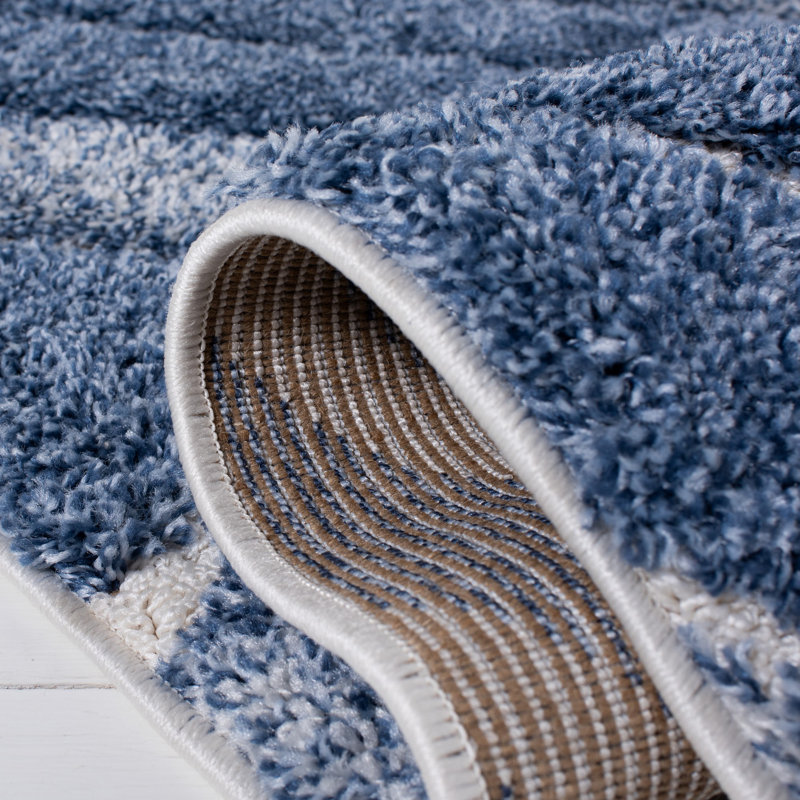 Wideman Shag Performance Rug, Round 6'7"