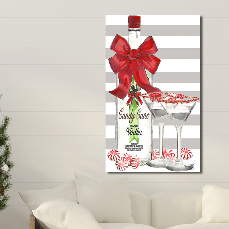 «Holiday Cheers», impression, Toile tendue, H 60 po x l 36 po x P 1,5 po