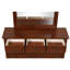 Commode Meade, cerise