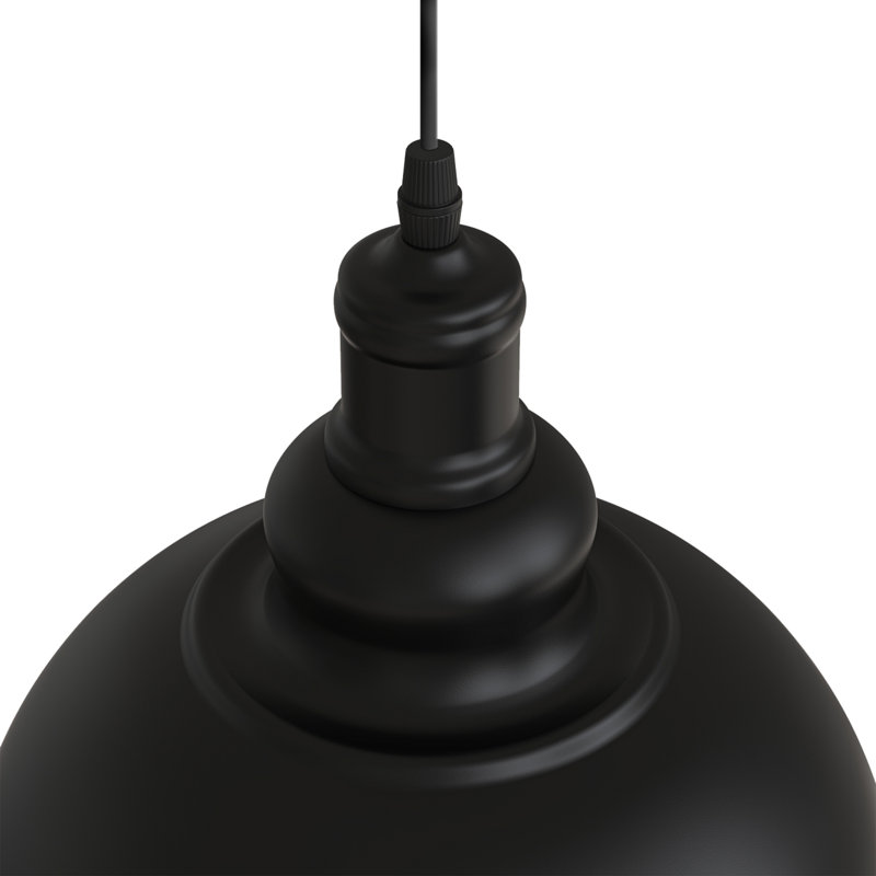 Luminaire suspendu en métal 1 lumière Bell