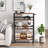 33.46 in. H x 19.69 in. W Utility Cart with Wheels