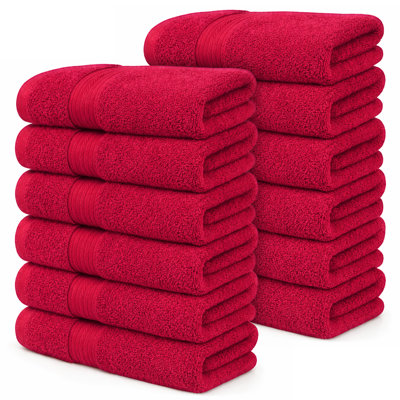 Serviette 100% coton 600 g / m² 18 x 28 po