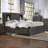 Carney Solid Wood Bookcase Storage Bed-350517234-352048209