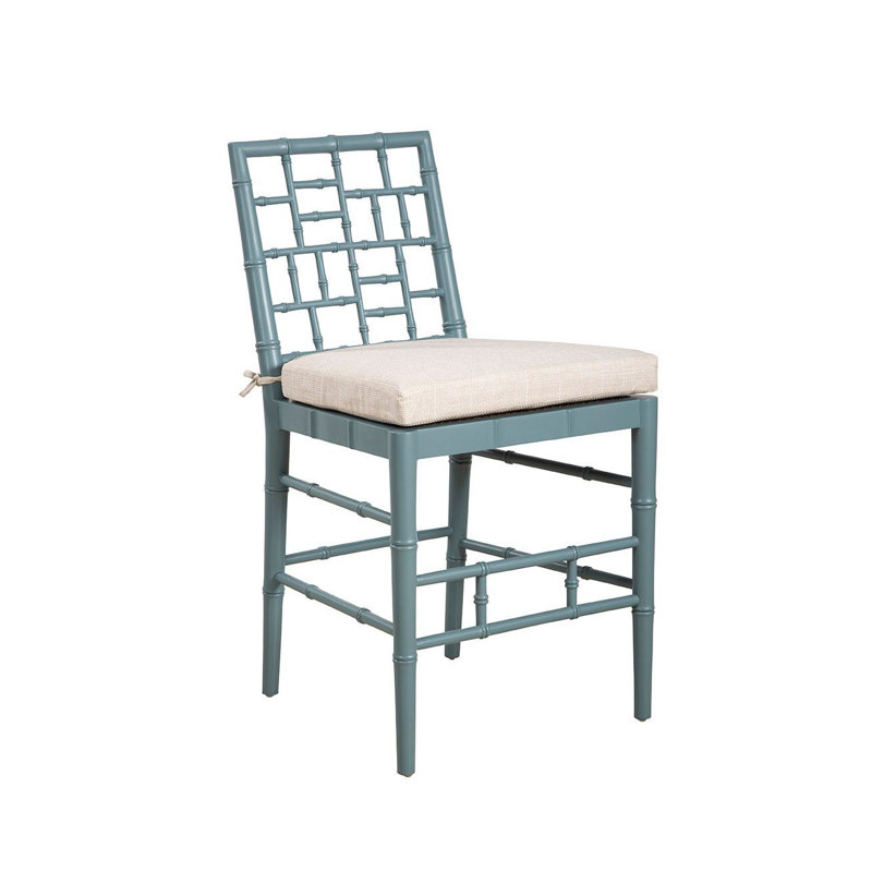 Tabouret de comptoir de 39 po de hauteur Chauntelle, Bleu clair, Tabouret de comptoir (siège d'une hauteur de 25 p