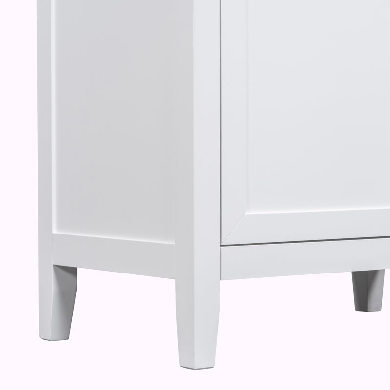 Meuble-lavabo simple avec plateau 30 po Sollie, Blanc