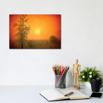 Canada. Abstract Of Frosty Sunrise. by Jaynes Gallery - Wrapped Canvas Gallery-Wrapped Canvas Giclée