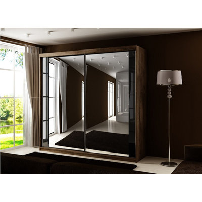 Madianna 2 Door Solid + Manufactured Wood Wardrobe