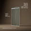 Porte de douche à dérivation 47,58 po x 74 po Levity avec technologie CleanCoat-10936012-69281734