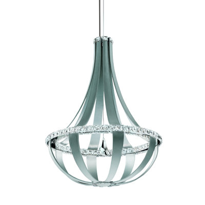 Crystal Empire 16 - Light LED Chandelier
