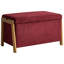 Taheem Fabric Upholstered Storage Bench-122911995