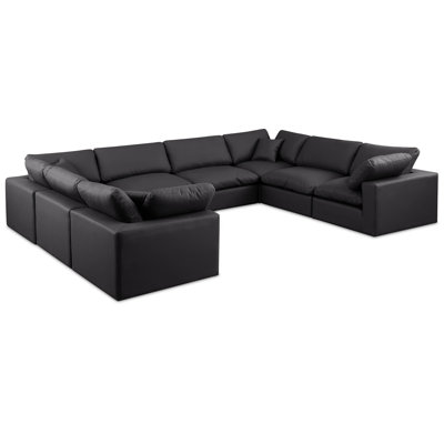 Holvens Upholstered U-Shaped Sectional Reversible