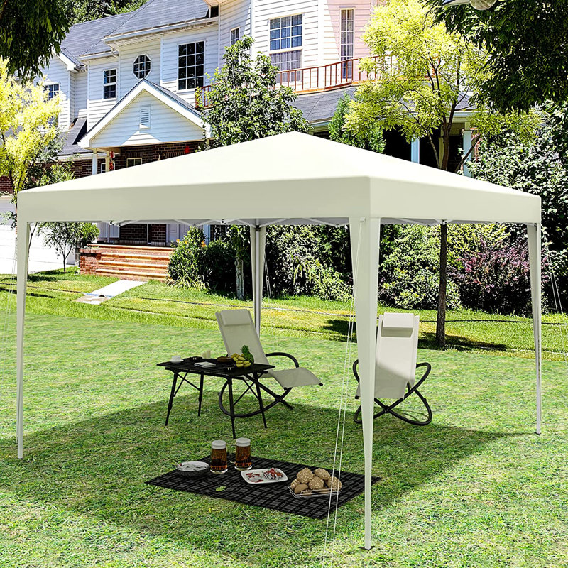 Adisyn 3m x 3m Pop-Up Gazebo, Beige