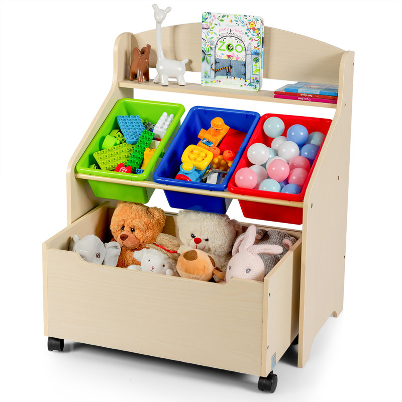 Organisateur de jouets Brinskelle, Naturel