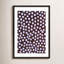 Lilac On Maroon By Michela Sorrentino - Framed Wall Art-1458539490-1458539509