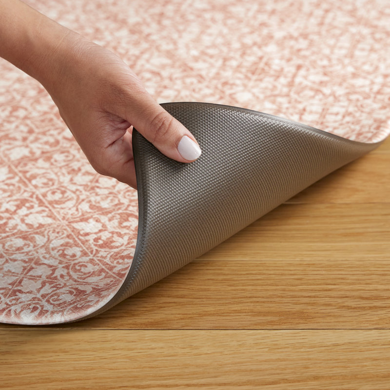 Rust Rectangular Memory Foam Anti-Fatigue Comfort Mat