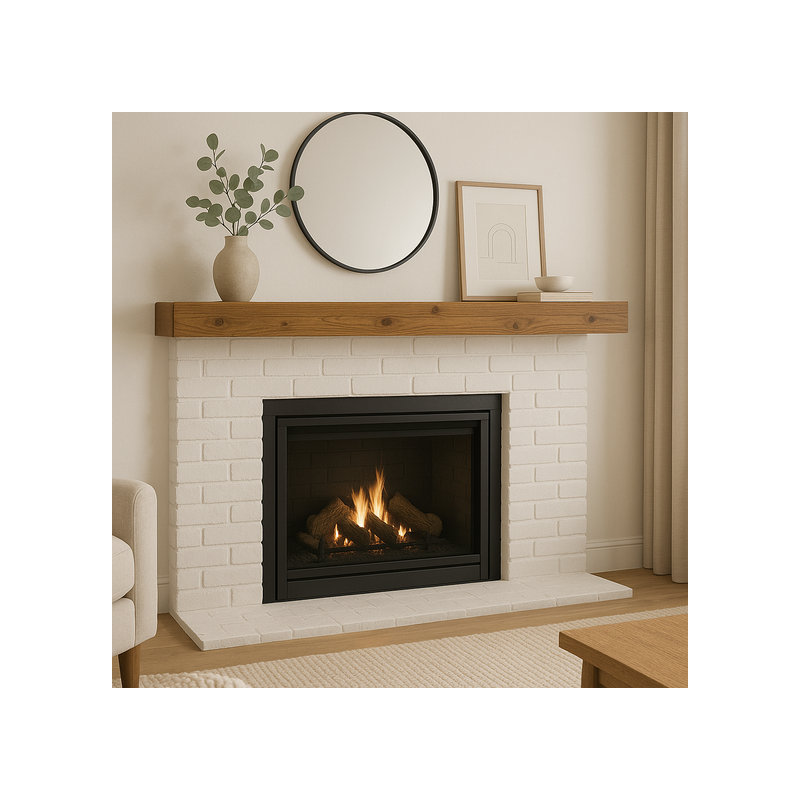 La Grange Mantel Shelf  5''H x 7''D x 60'' L Honey, Honey