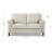 Marineta 61.5'' Genuine Leather Loveseat-2134863743