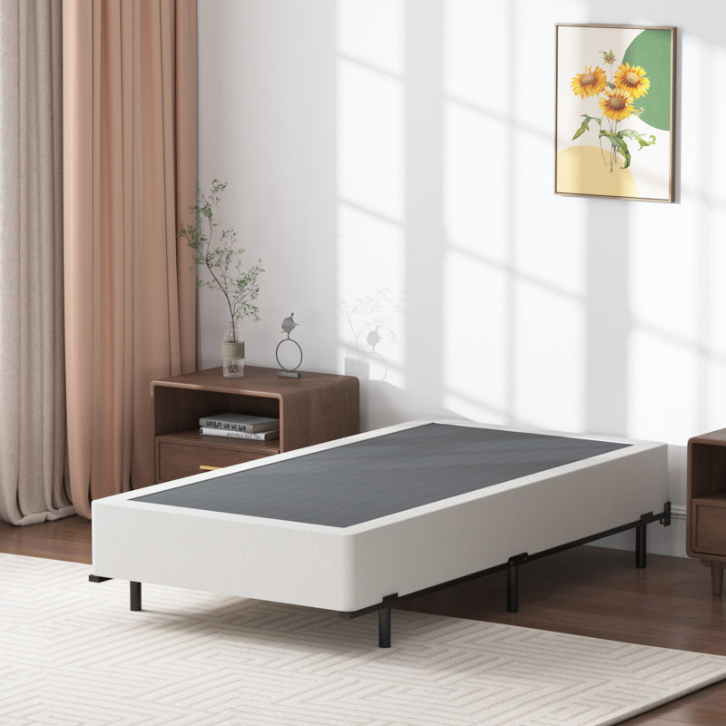 Manston Metal Box Spring, Extra Long Twin, High Profile (9")