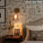 2-Pack Rechargeable Gold Wall Sconce With Hammered Glass Shade, Dimmable LED Cordless Wall Lights With Remote-103126234