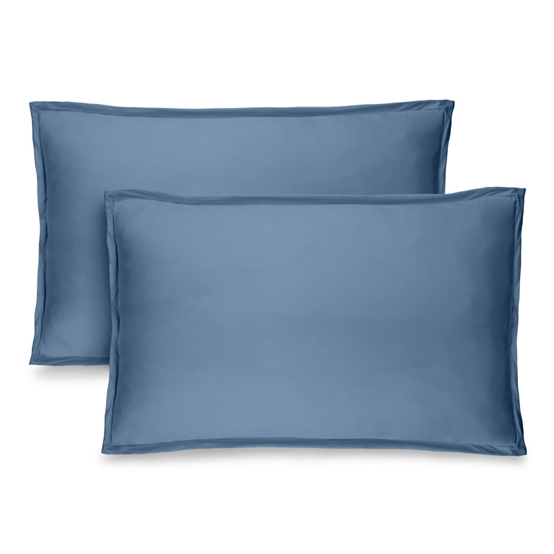Ultra-Soft Pillow Sham Set, King, Coronet Blue