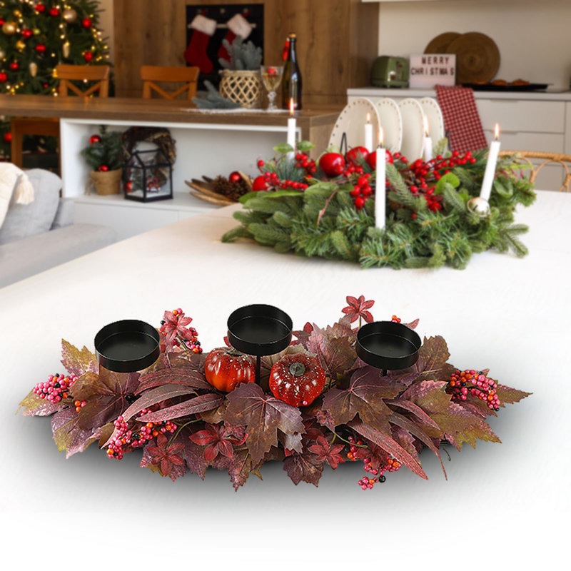 Bougie de Noël de Noël à la maison, de profondeur
