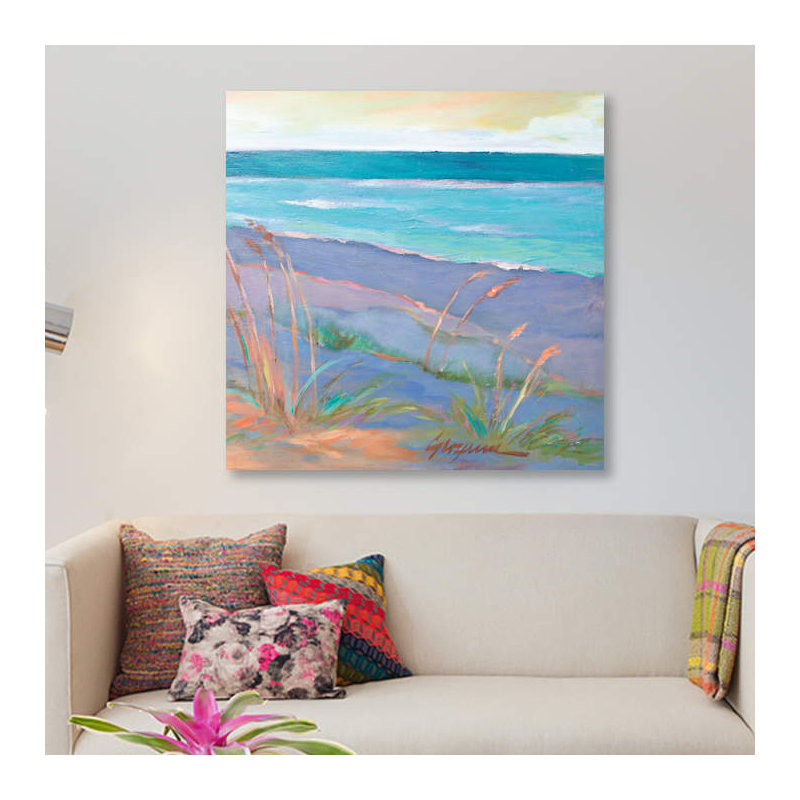 Suzanne Wilkins - Print on Canvas, Open/Framed Gallery Wrapped, 66.04 cm H x 66.04 cm W x 3.175 cm D