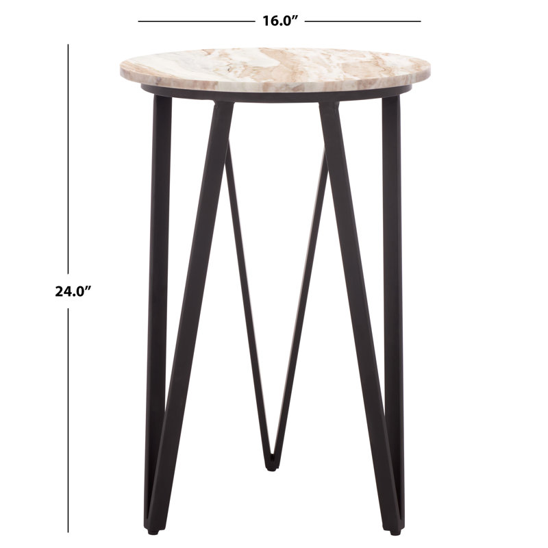 Table d'appoint en marbre Reni
