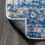 Tapis ivoire / bleu Lathem-1435356254