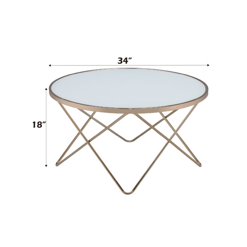 Table basse Valora, Blanc