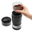 Dedica Arte Coffee Machine, Knock Box, Grinder & Latte Glasses Beige-117572187
