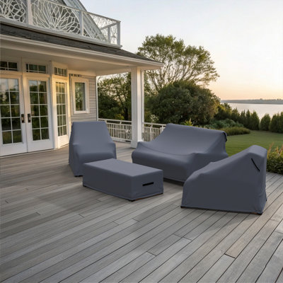 Isham Acacia Wood Patio Chair Covers