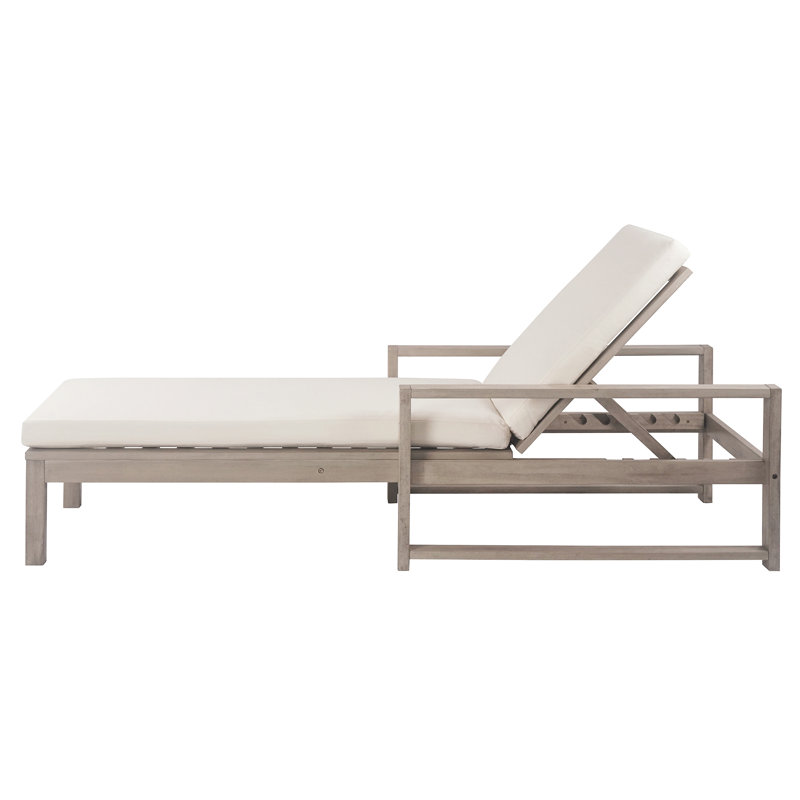 Chaises longues d'extérieur, Gris