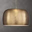 Luminaire suspendu en laiton martelé 1 lumière Uttermost Lemont