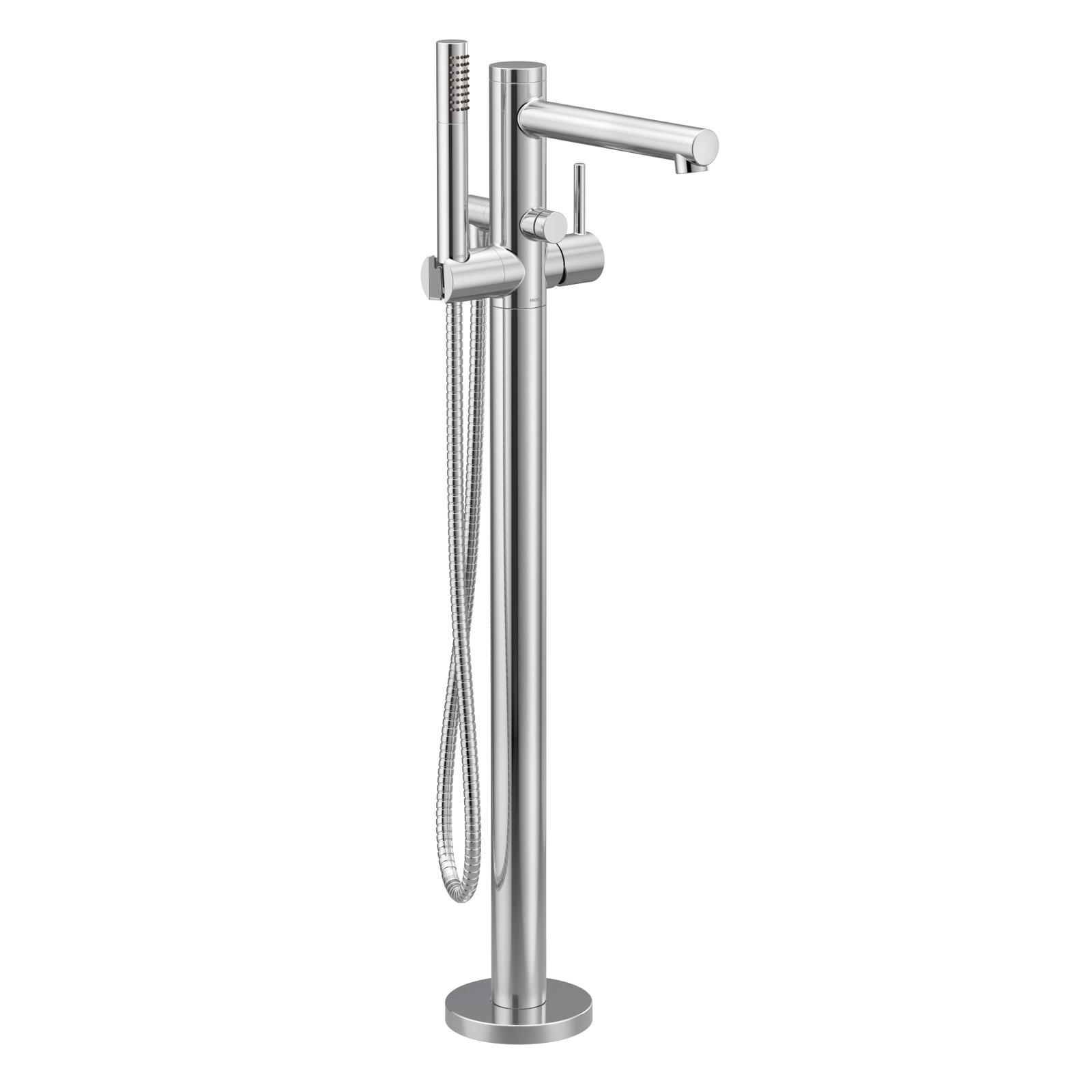 Align Single Handle Floor Mounted with Hand shower, Chrome
