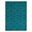 Arris Geometric Area Rug in Teal/Yellow-52732530