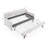 Twin Size Upholstery Daybed With Twin Size Erectable Trundle And USB Charging Design-795310520