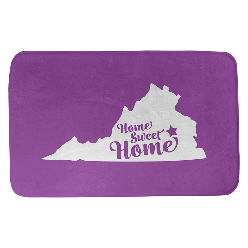 Tapis pour salle de bain richmond doux, l 17 po x L 21 po, Violet