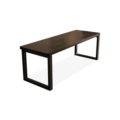 Bureau moderne et simple en bois massif