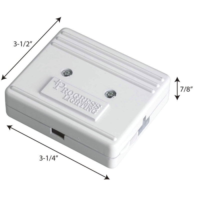 Boîte de jonction Hide-a-Lite, Blanc