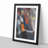 Strokes of Colour in Abstract - Picture Frame Graphic Art Print-55730666-55730668