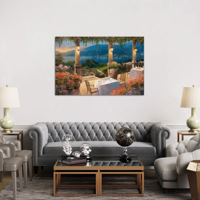 Amalfi Holiday II - Wrapped Canvas Painting