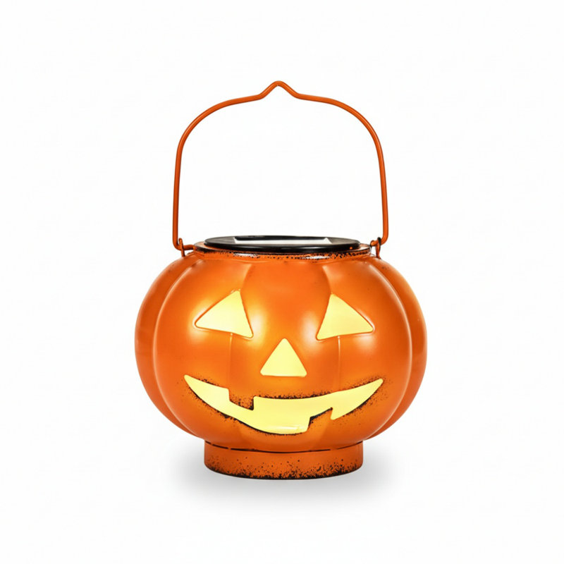 Lanternes solaires d'Halloween citrouille