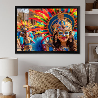 «New Orleans Mardi Gras Celebrations I», reproduction sur toile