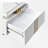Azaliyah Coffee Table with storage,Cocktail Table with Caster Wheels, living room table-982008247