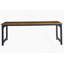 Bureau d'ordinateur grand bureau, bureau de jeu, bureau d'écriture, bureau de travail pour la maison, bureau, bureau en bois simple et moderne-448646154