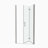 Universal Pivot Shower Door,Open Outside,With 1/4" Tempered Glass-112517938